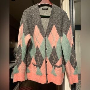 ALL SAINTS XL Men’s “Harley” Cardigan Sweater